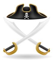 181x200 Pirate Hat Free Vector Art