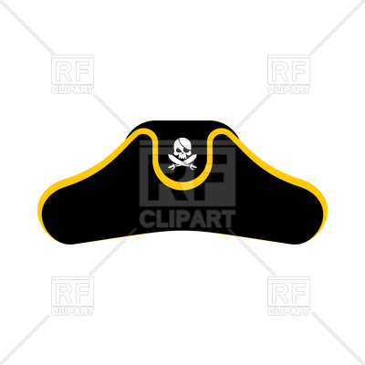 400x400 Pirate Cap Hat Of Buccaneer Vector Image Of Objects Popaukropa