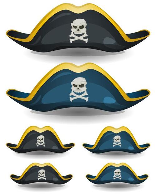 500x627 Pirate Hat Cartoon Vector Free Download