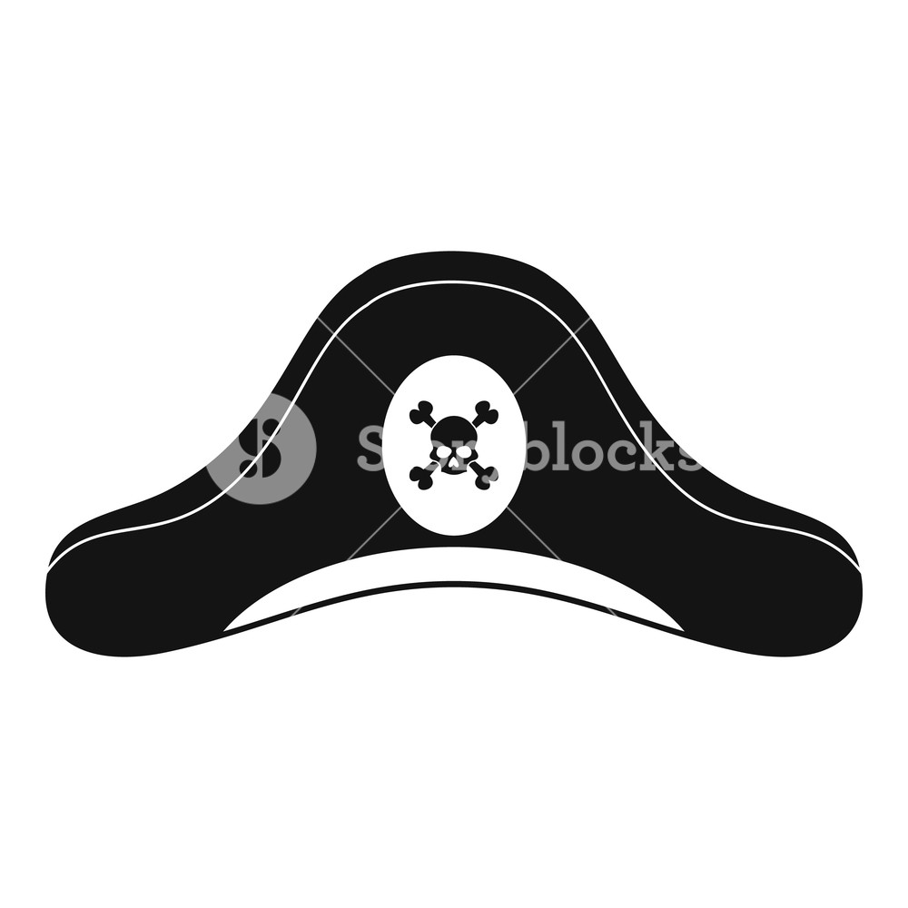 1000x1000 Pirate Hat Icon Outline Illustration Of Pirate Hat Vector Icon