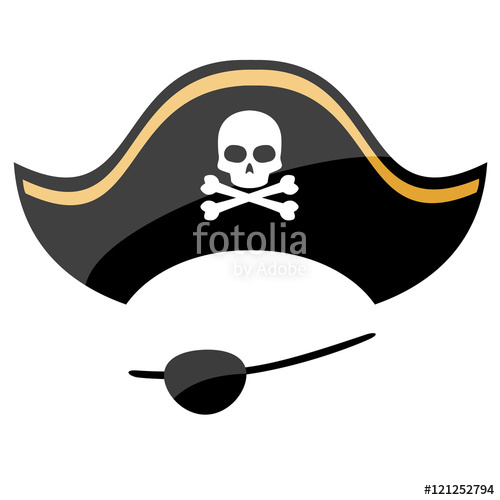 Pirate Hat Vector at Vectorified.com | Collection of Pirate Hat Vector ...