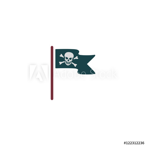 500x500 Pirate Icon Vector