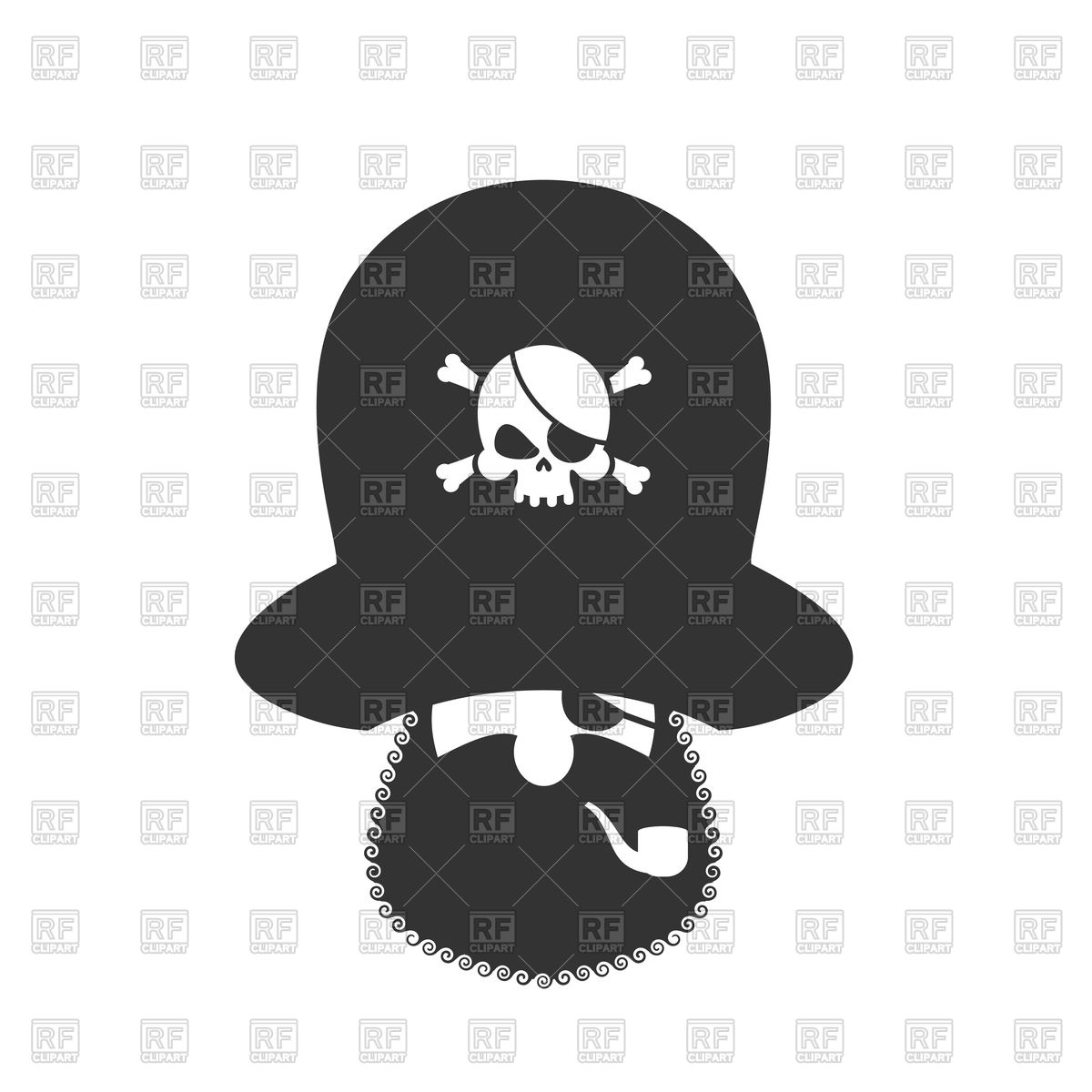 1200x1200 Pirate Black Icon Vector Image Of Icons And Emblems Popaukropa