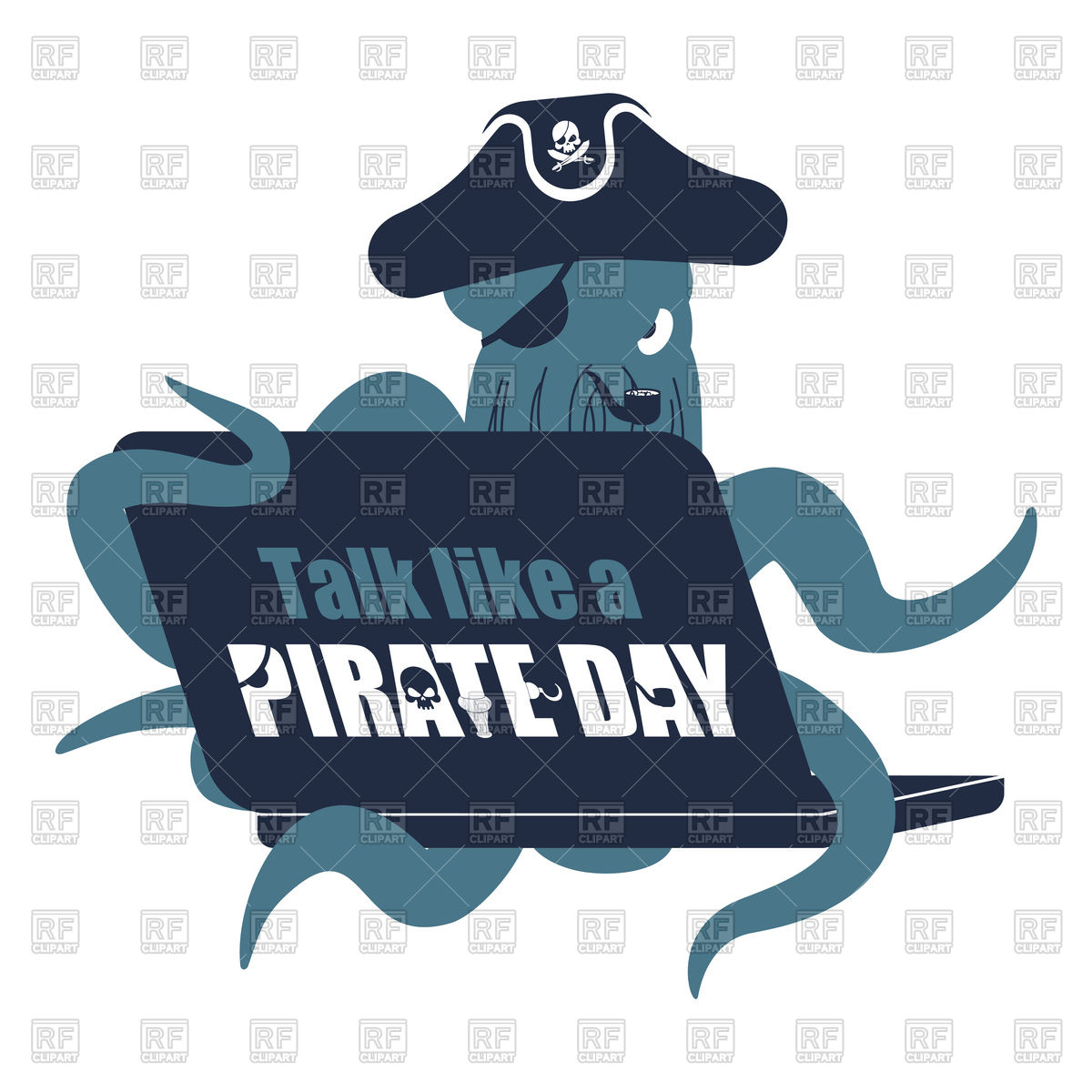 1200x1200 International Talk Like A Pirate Day Octopus Web Pirate