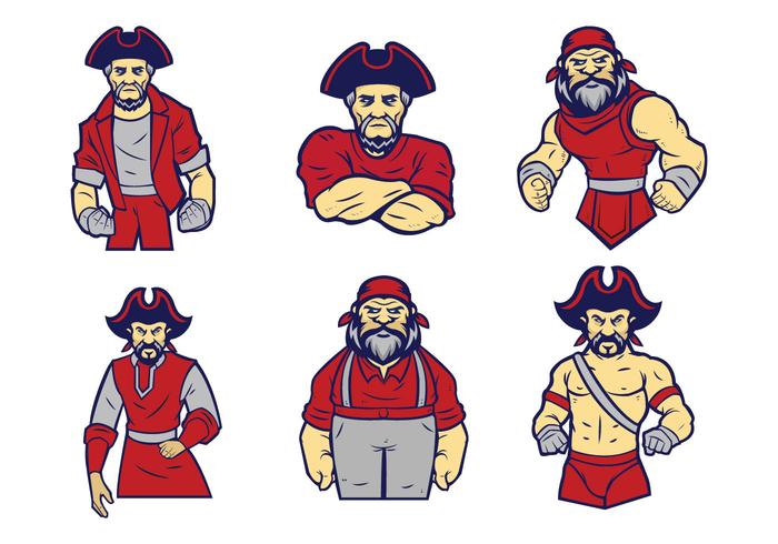 700x490 Free Pirate Logo Vector