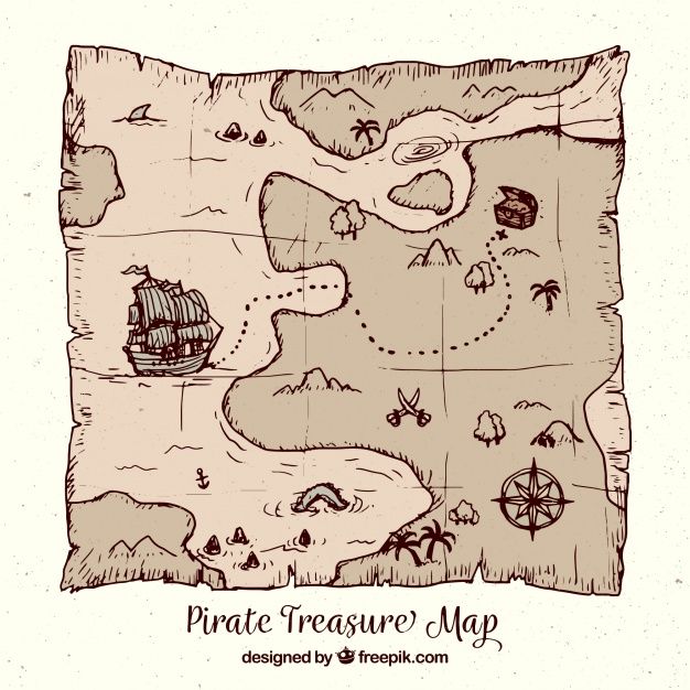 626x626 Treasure Map Vectors, Photos And Free Download Hand