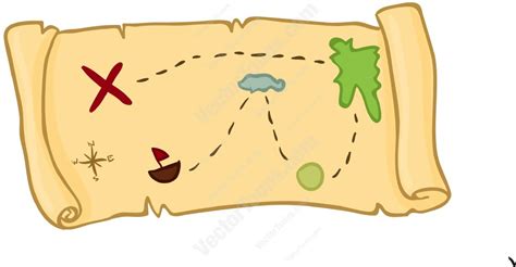 474x246 Cartoon Treasure Map