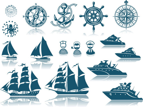 491x368 Pirate Ship Silhouette Free Vector Download