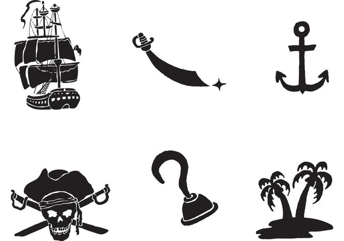 700x490 Free Pirate Ship Vector