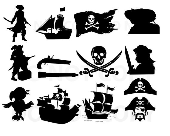 Pirate Ship Silhouette Vector at Vectorified.com | Collection of Pirate ...