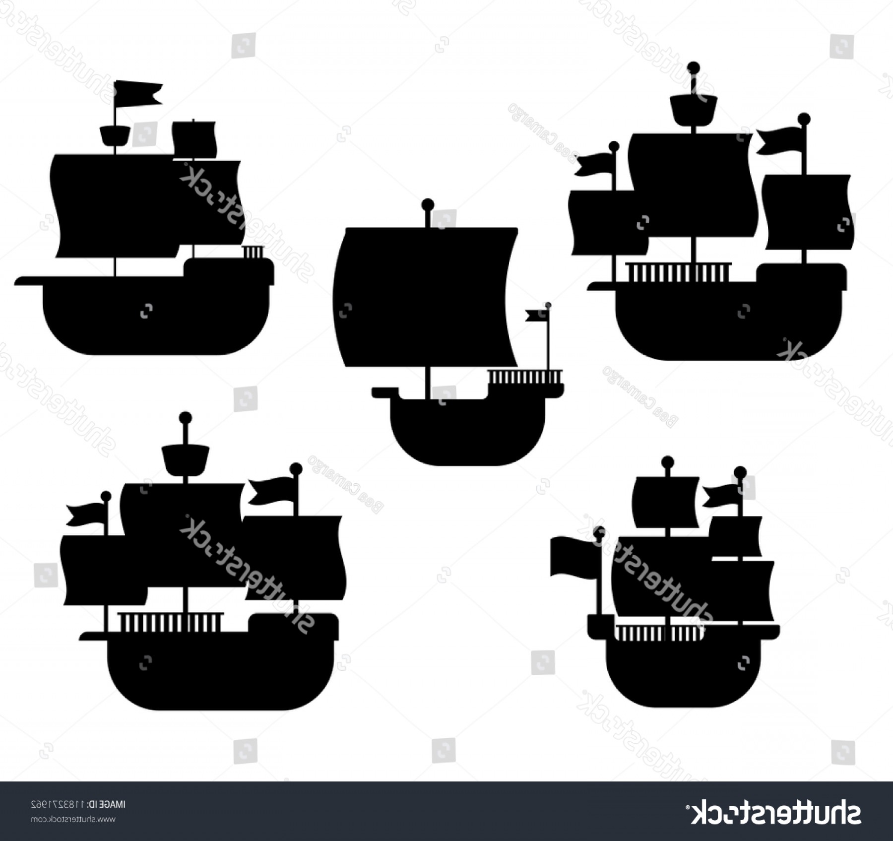 1800x1695 Ship Silhouette Vector Lamaison