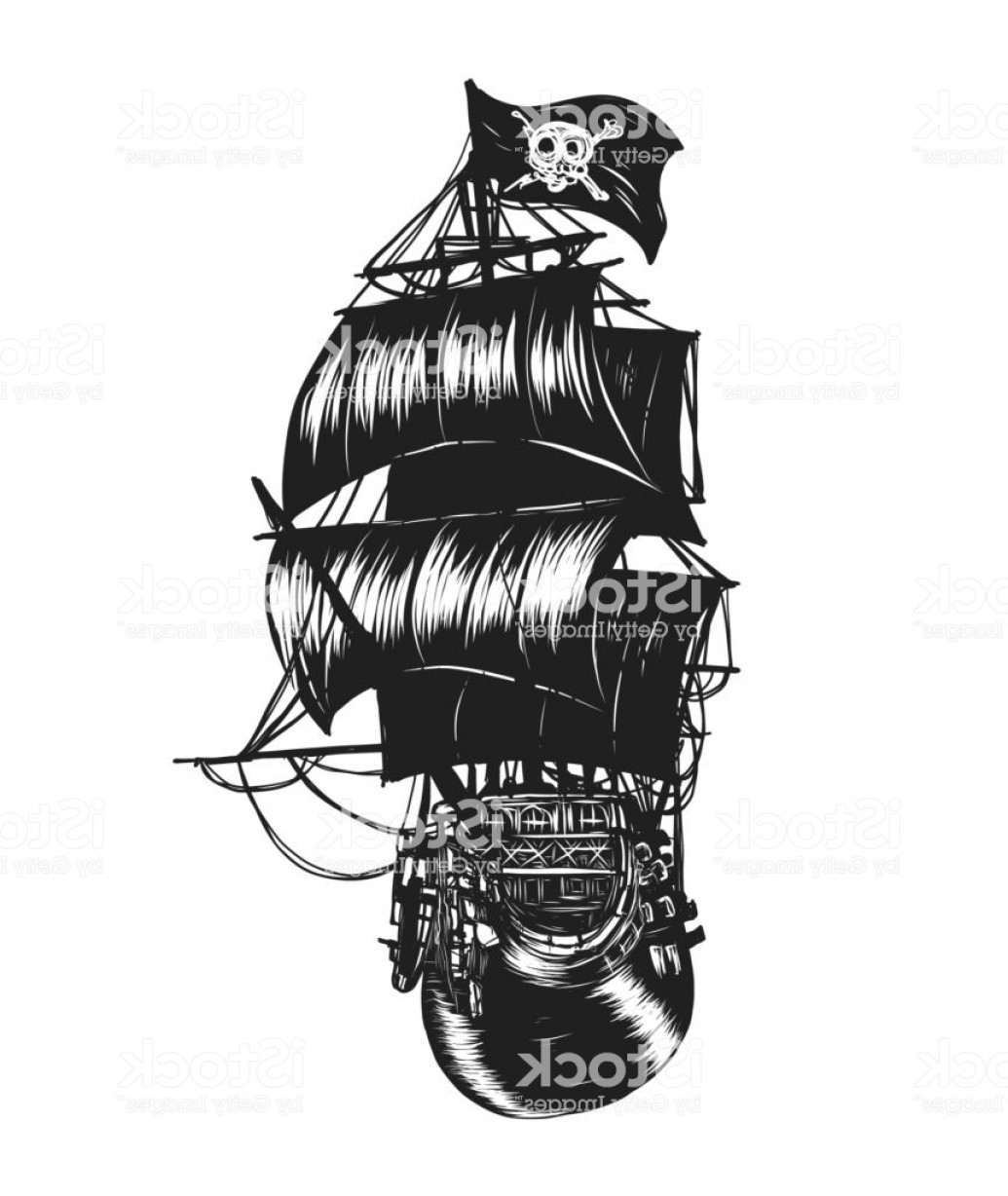 1035x1228 Pirate Ship Vector Art Frame Hoodamathrun