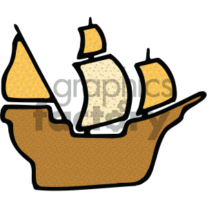 300x300 Pirate Ship Vector Art Clipart Royalty Free Gif, Png