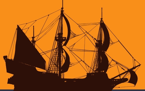 600x380 Free Vectors Pirate Ship Vector Iheartvector