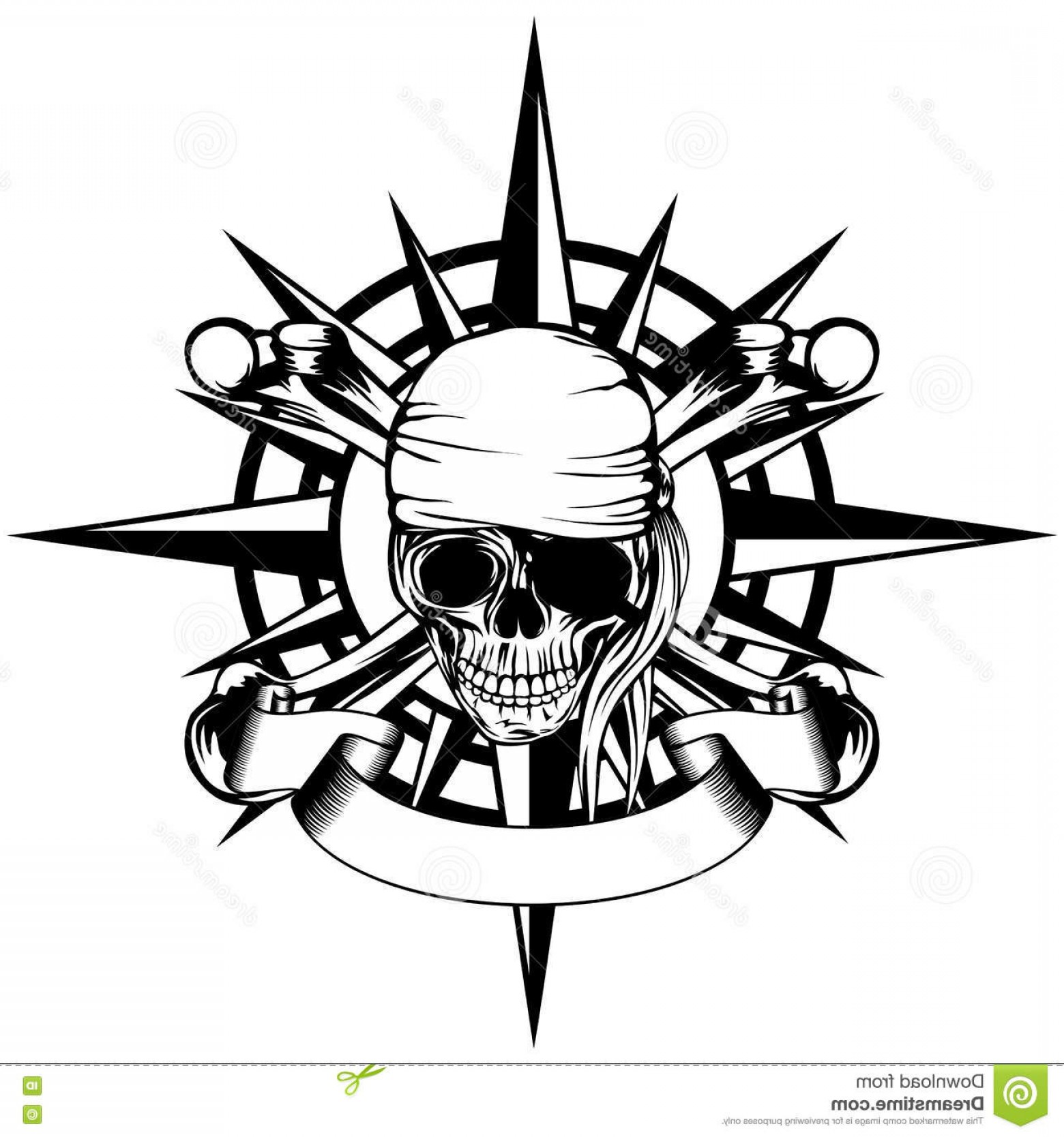 1560x1668 Stock Illustration Wind Rose Pirate Vector Illustration Windrose
