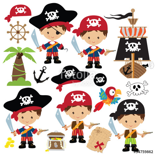 500x500 Pirate Vector Illustration Stock Image And Royalty Free Vector