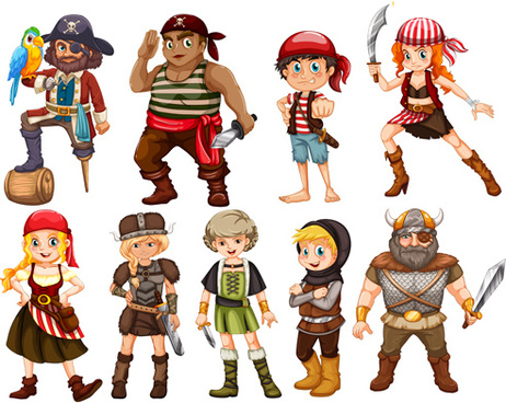 462x368 Cartoon Pirate Vector Free Vector Download
