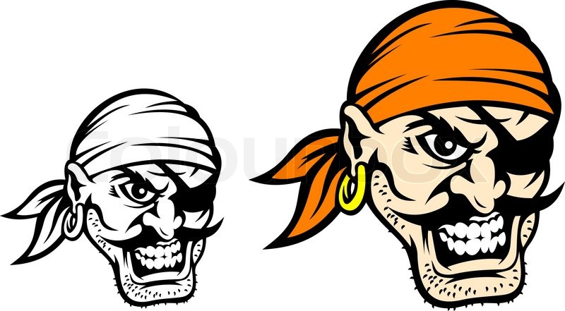 800x441 Caribbean Danger Pirate Stock Vector Colourbox