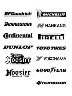 236x314 Free Logos Vector Brands Bfggoodrich, Michelin, Bridgestone