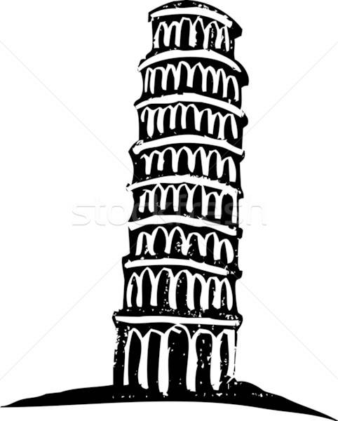 482x600 Leaning Tower Of Pisa Vector Illustration Jeffrey Thompson