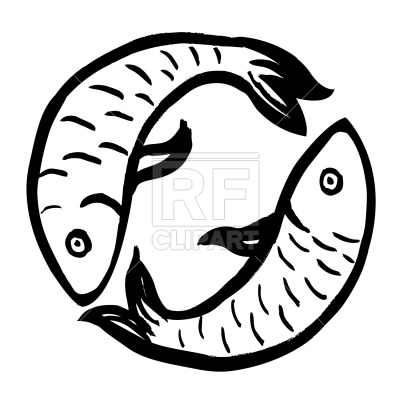 400x400 Pisces Vector Image Of Plants And Animals Piekno