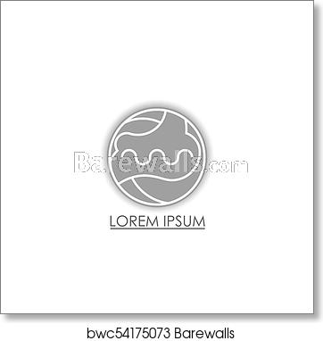 362x382 Zodiac Sign Pisces Pisces Vector Logo, Art Print Barewalls