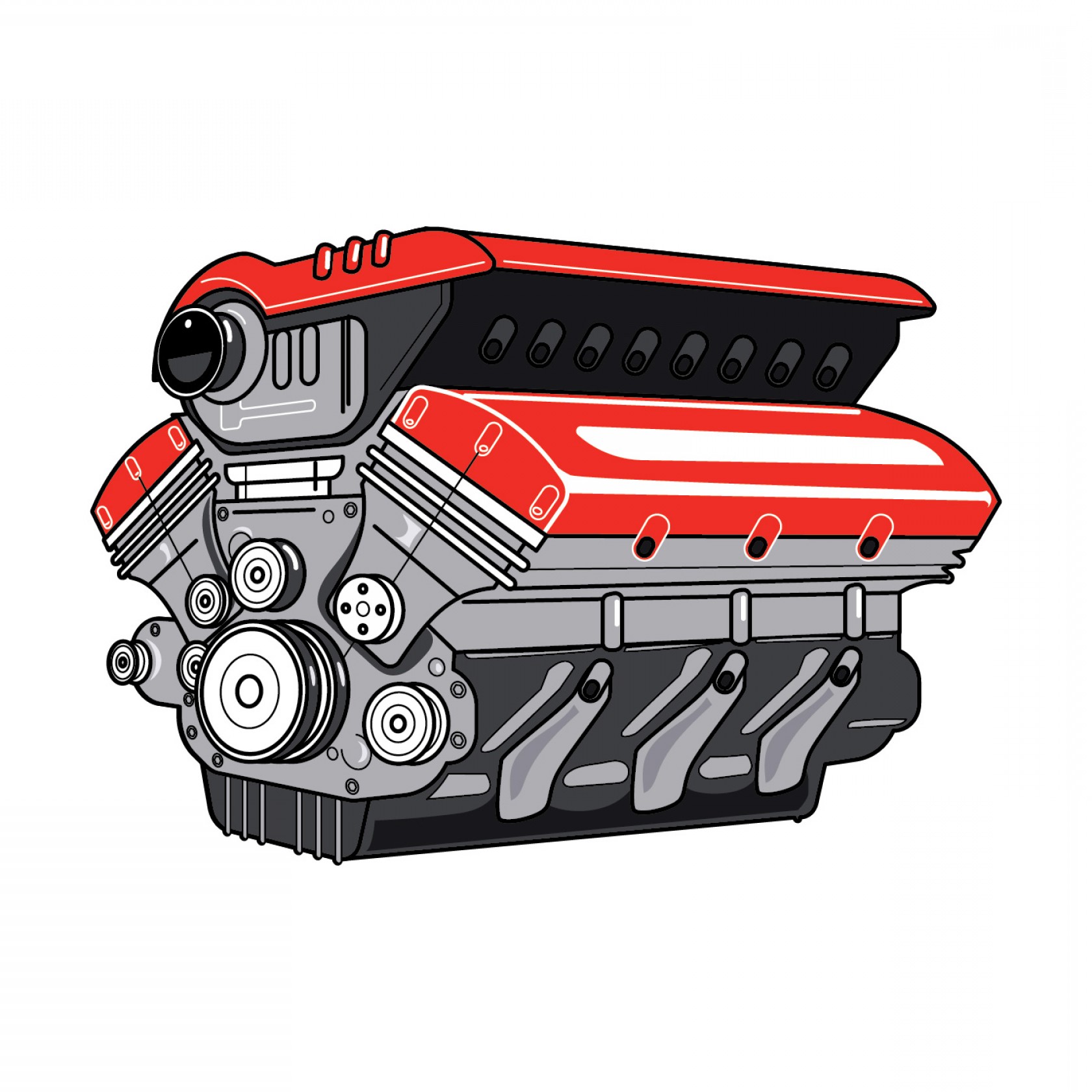 Мотор автомобиля рисунок. Векторный двигатель. Двигатель автомобиля вектор. Движок мультяшный. Двигатель рисунок.