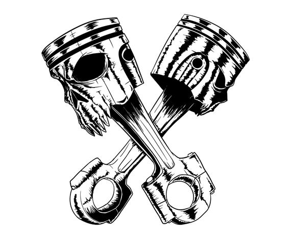 570x467 Piston Logo Vector Logodesignfx