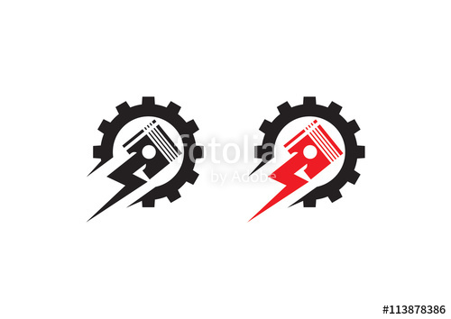 500x354 Gear Piston Stock Image And Royalty Free Vector On Fotolia