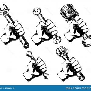 300x300 Piston Clip Art Isolated Monochrome Illustration Of Engine Piston