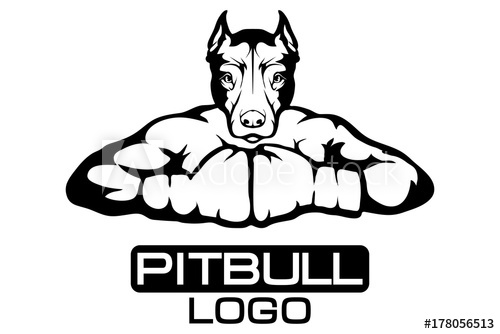 500x334 Pit Bull Terrier Dog Logo