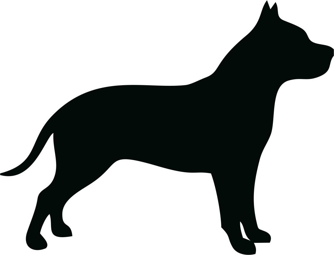 1126x859 Pitbull Puppy Clipart Silhouette Free Cliparts Download