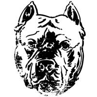 200x200 Pitbull Free Vector Art