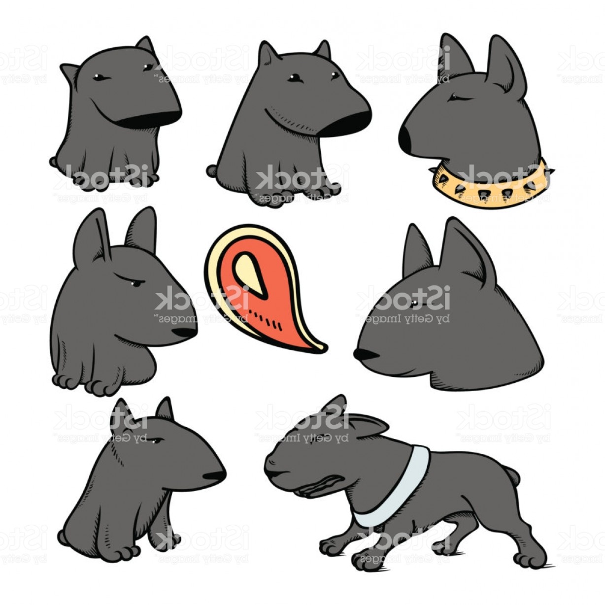 1228x1228 Pitbull Vector Dog Catamart