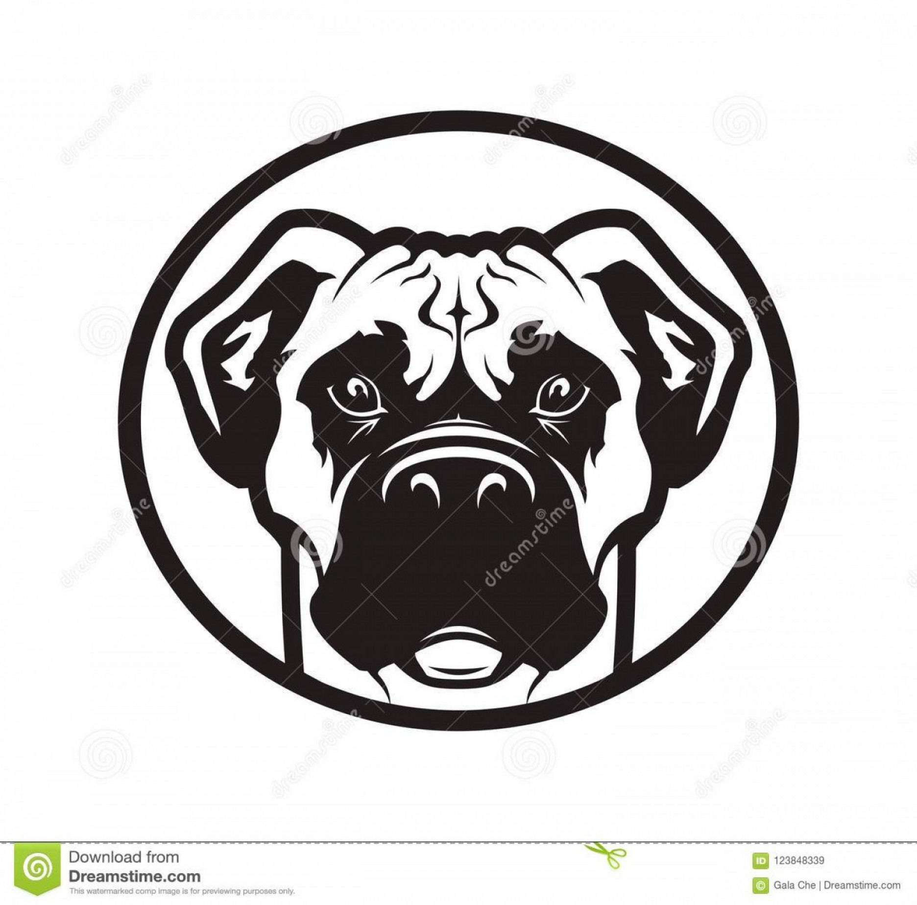 1872x1848 Boxer Pit Bull Dog Head Icon Outline Silhouette Pitbull Mascot