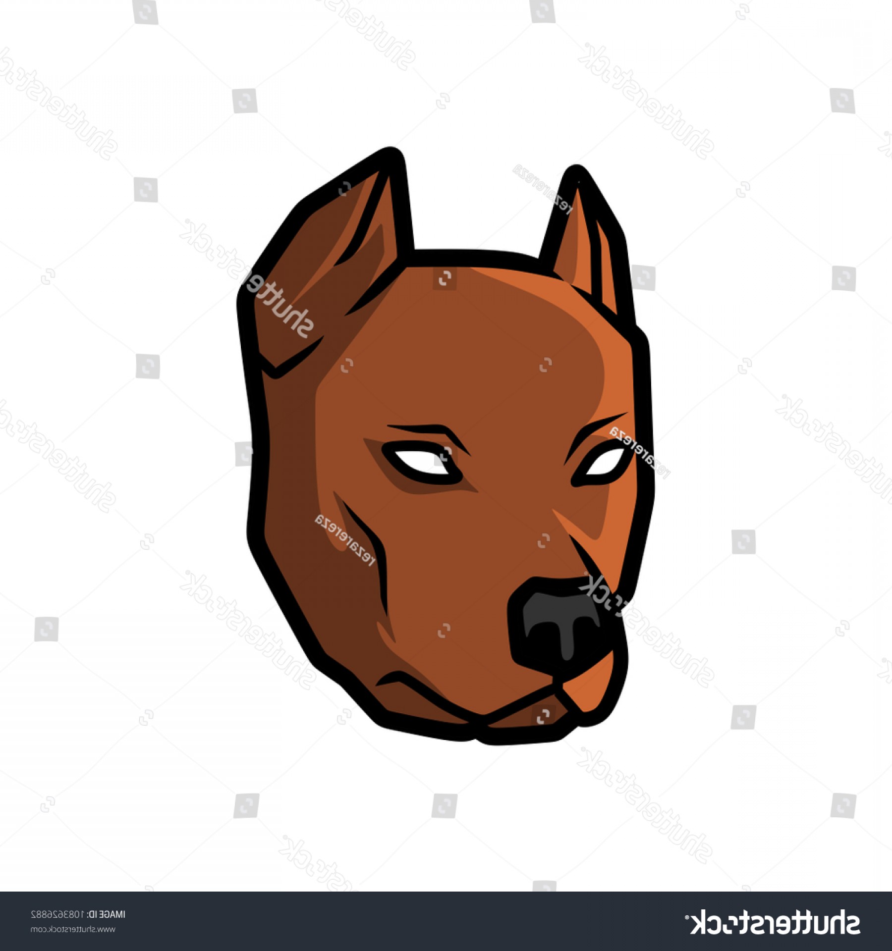 1800x1920 Pitbull Vector Dog Catamart
