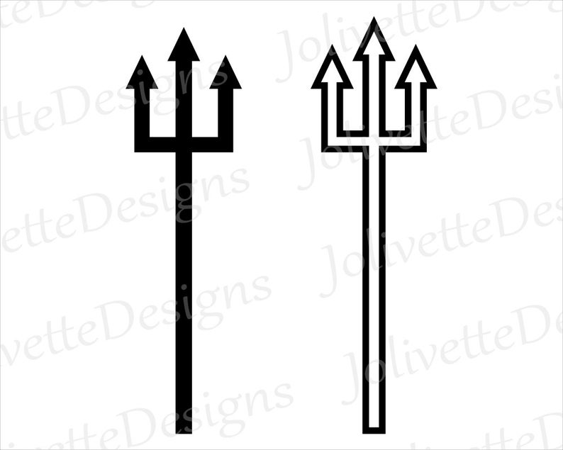 794x635 Pitchfork Trident Devil Clip Art Clipart Design Etsy