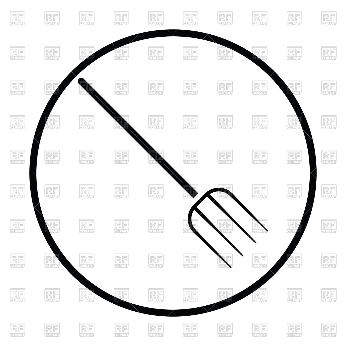 1200x1200 Pitchfork Icon Vector Image Of Signs, Symbols, Maps Angelp