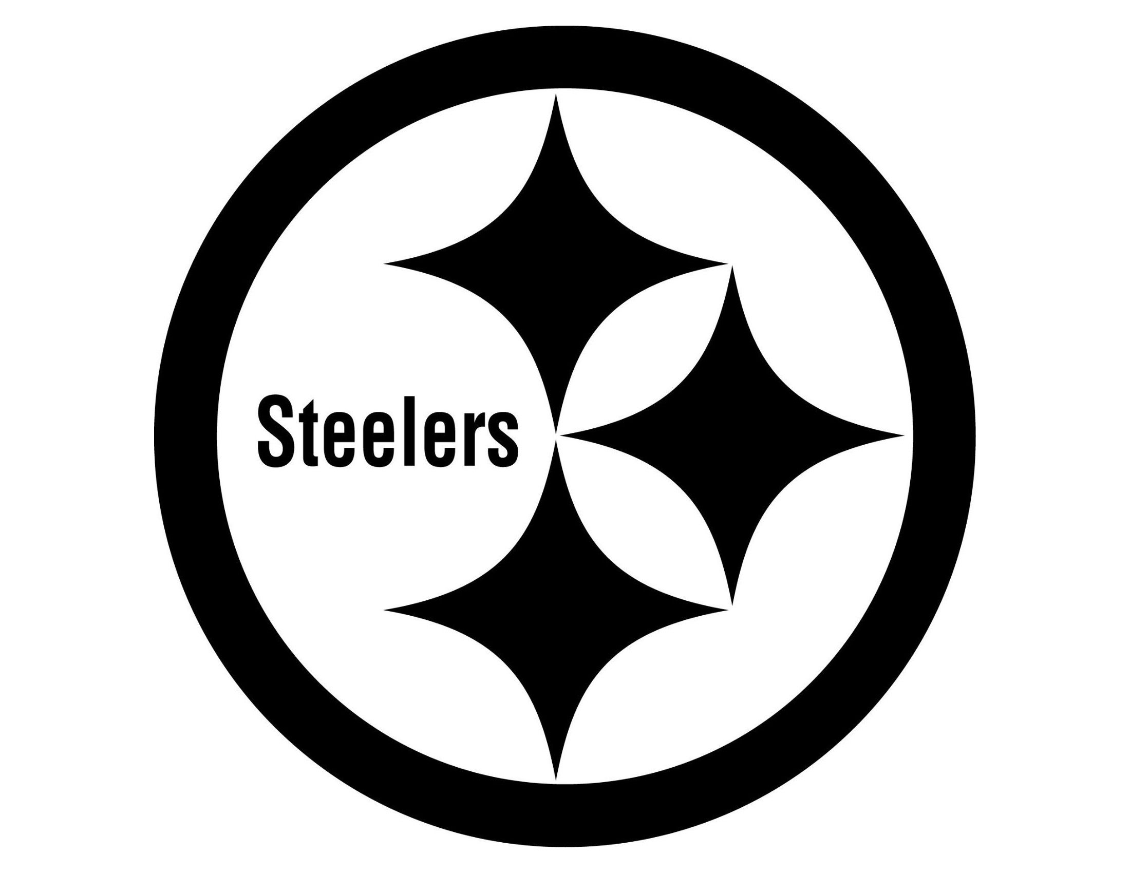 2200x1700 Black And White Pittsburgh Logo