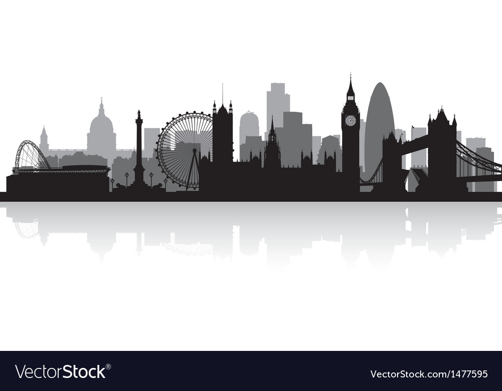 Pittsburgh Skyline Silhouette Vector at Vectorified.com | Collection of ...