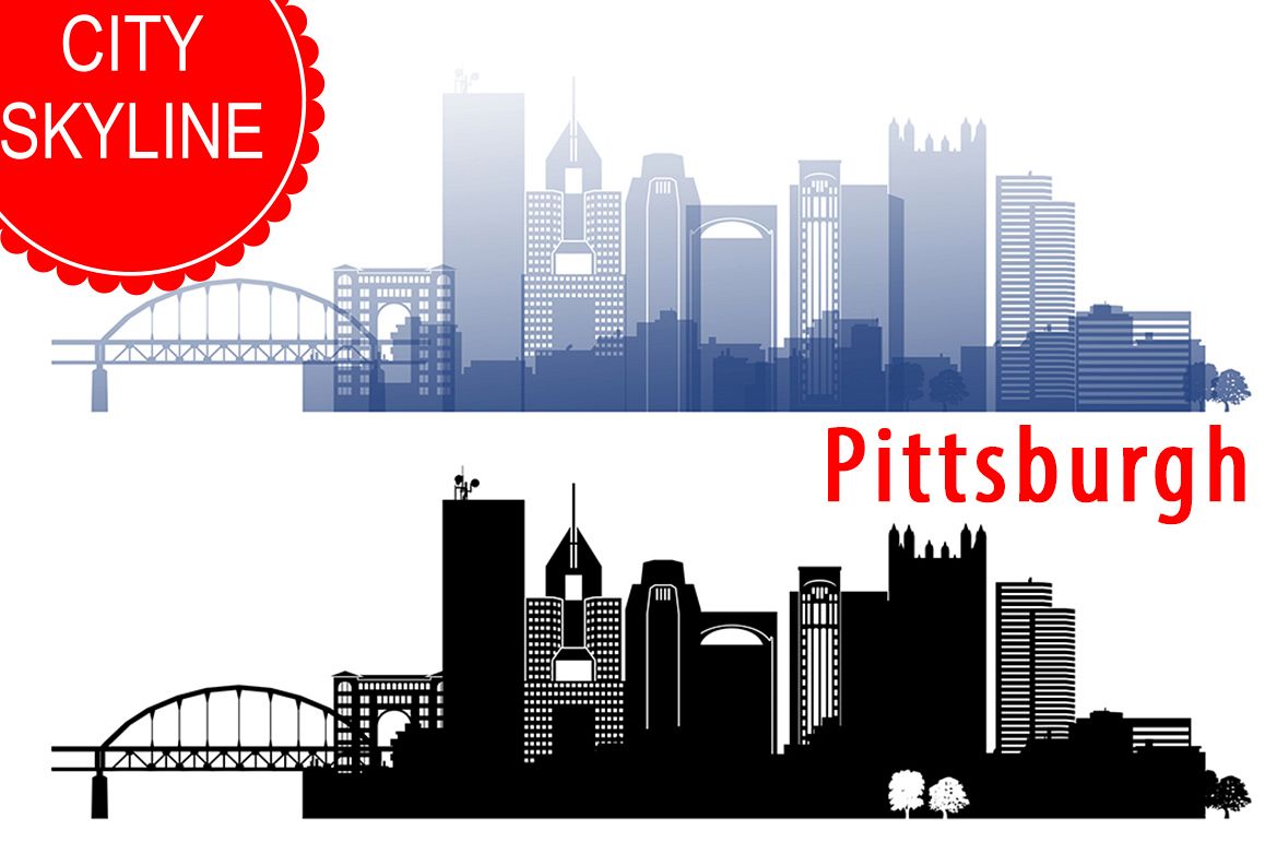 Pittsburgh Vector, Pennsylvania Skyline Usa City, Png 1158x772 Pittsburgh Vector, Pennsylvania Skyline Usa City, Png
