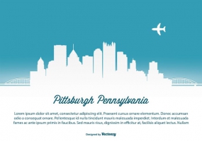 Pittsburgh Skyline Free Vector Graphic Art Free Download 285x200 Pittsburgh Skyline Free Vector Graphic Art Free Download