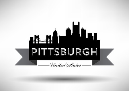 Pittsburgh Skyline Vector at Vectorified.com | Collection of Pittsburgh