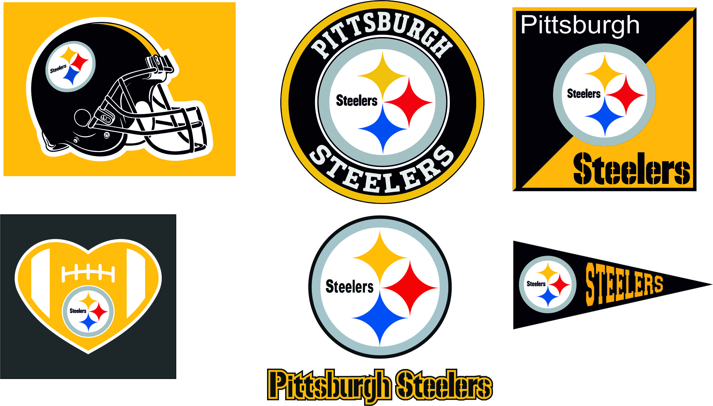 2478x1413 Pittsburgh Steelers Dxf Logo Silhouette Studio Transfer