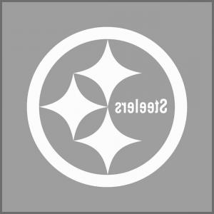 300x300 Steelers Logo Wall Decal Luxury Steelers Logo Black And White