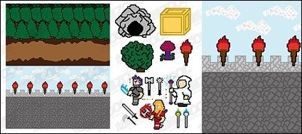 425x188 Gomedia Pixel Art Vector Material Clip Arts, Free Clip Art