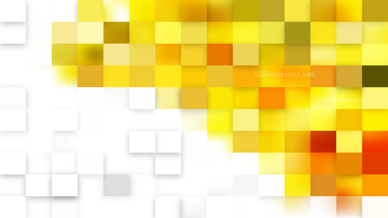 Light Yellow Square Pixel Mosaic Background Vector Illustration 1280x720 Light Yellow Square Pixel Mosaic Background Vector Illustration