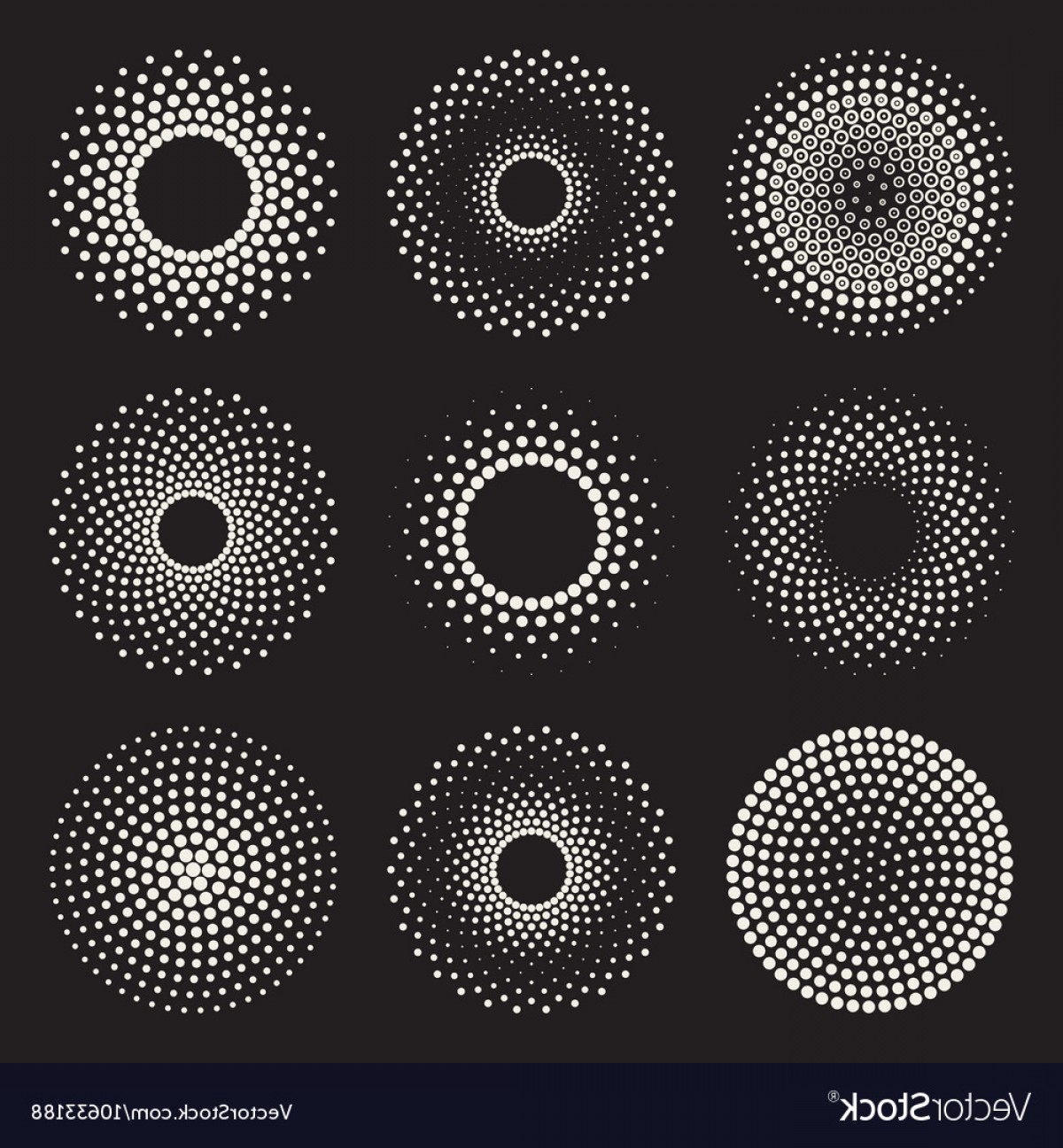 Radial Gradient Halftone Sunburst Circle Vector Newwaysys 1200x1296 Radial Gradient Halftone Sunburst Circle Vector Newwaysys