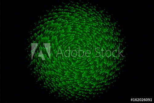 Abstract Background Graphic With Green Pixel Circle Shape 500x334 Abstract Background Graphic With Green Pixel Circle Shape