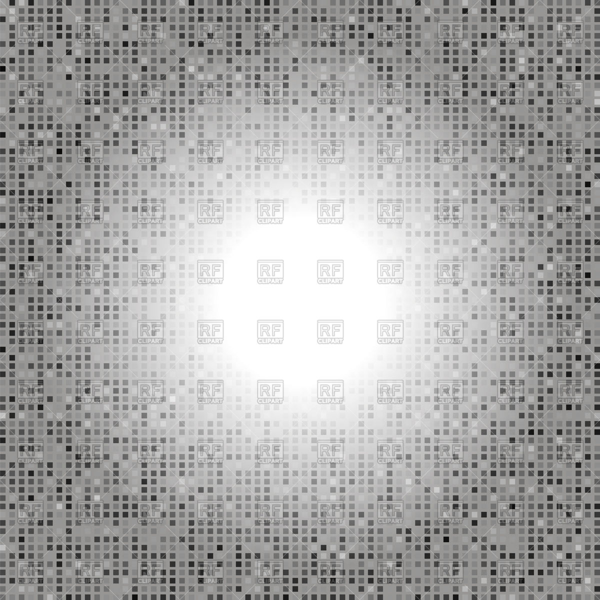 Abstract Grey Pixel Pattern With Light Circle Vector Image 1200x1200 Abstract Grey Pixel Pattern With Light Circle Vector Image